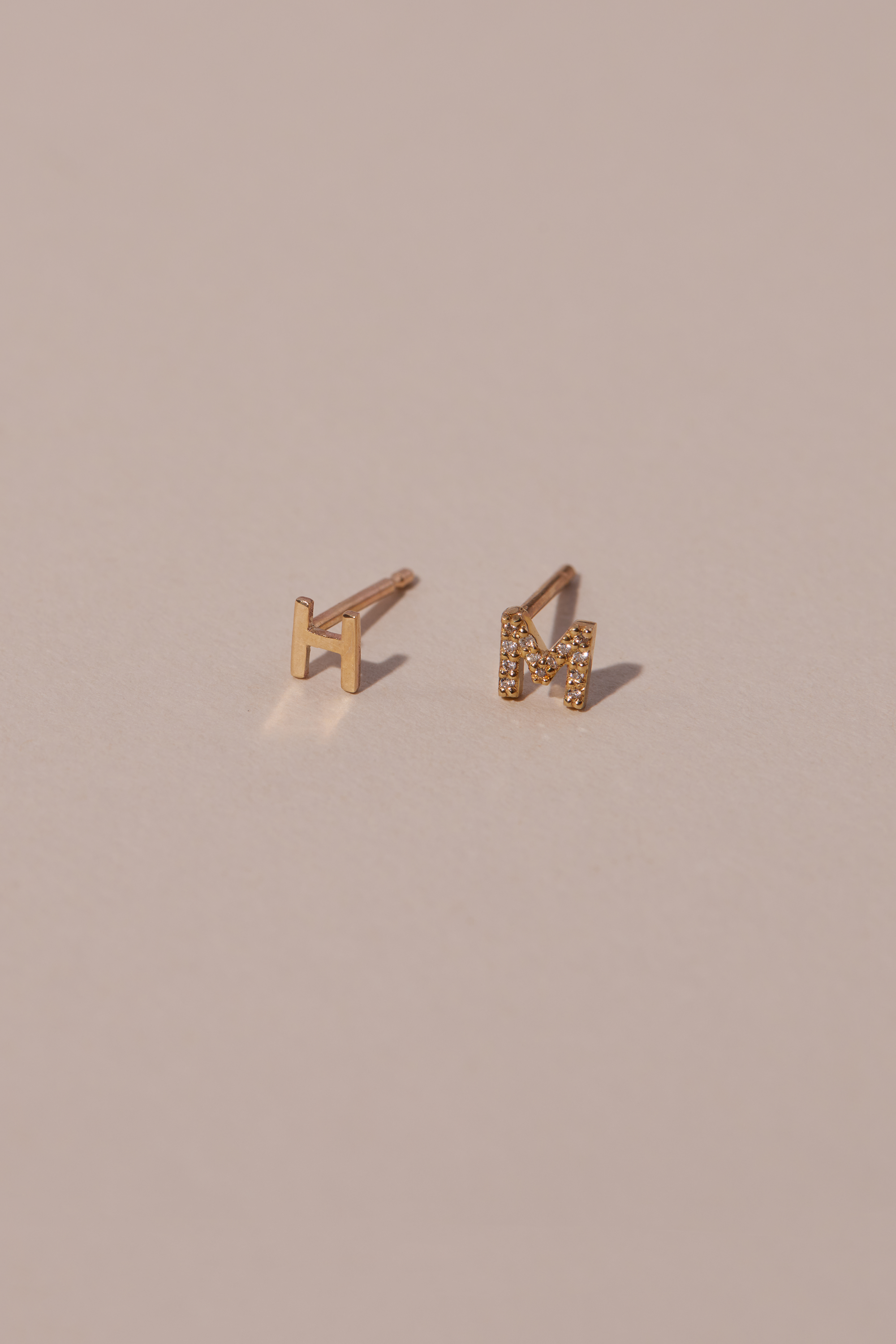 Single sales letter earrings