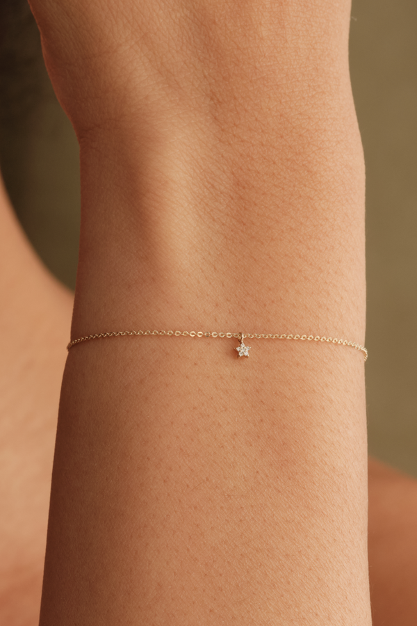 PETITE WISHES DIAMOND STAR BRACELET