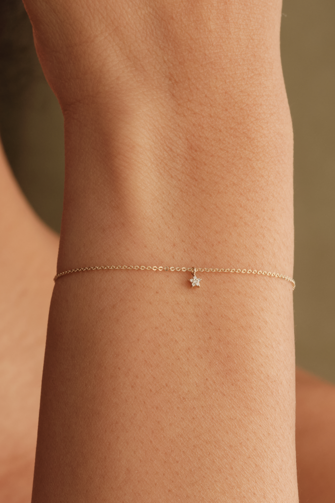 PETITE WISHES DIAMOND STAR BRACELET