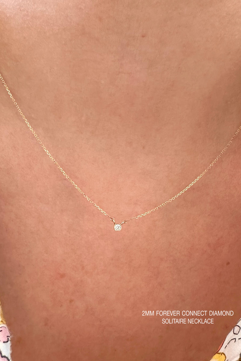FOREVER CONNECT DIAMOND SOLITAIRE NECKLACE