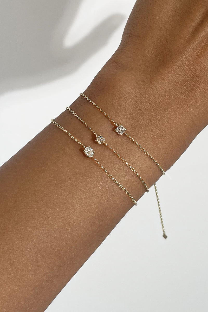 FACETS FOREVER ROUND DIAMOND BRACELET