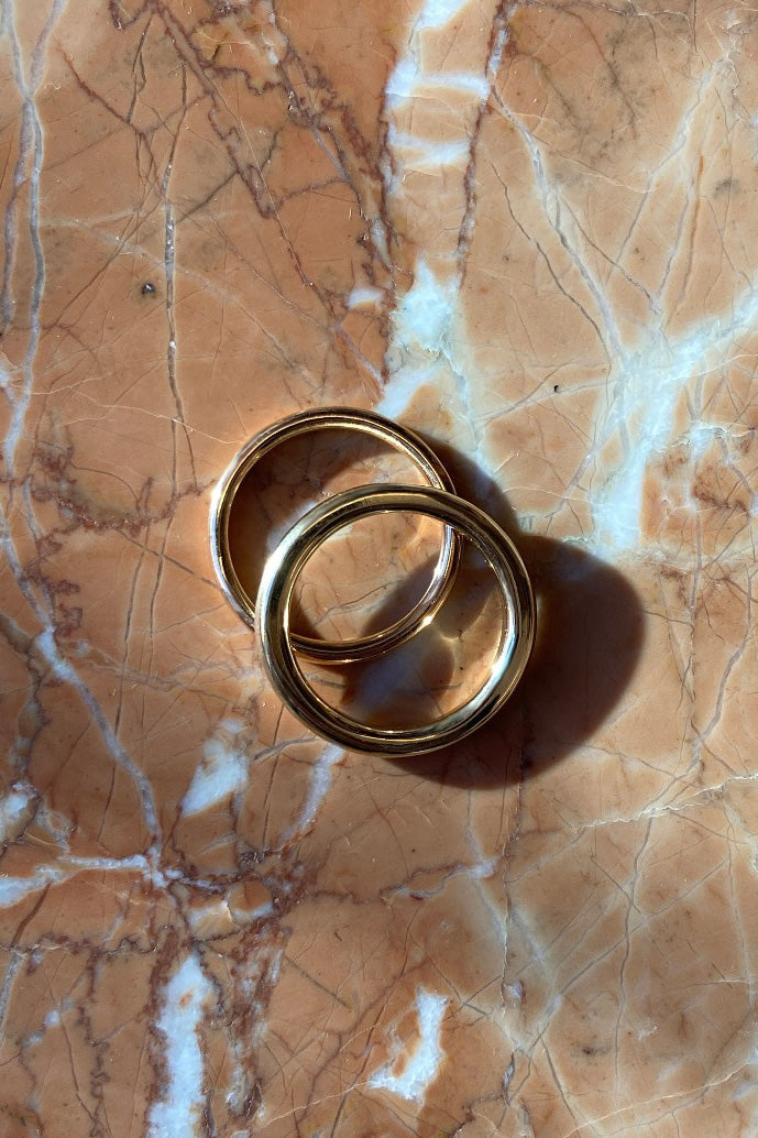 MILESTONE ROUND GOLD BAND 3MM