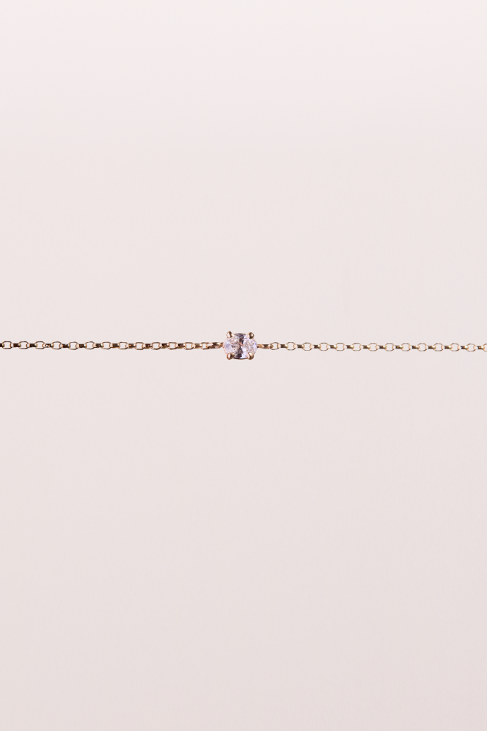 FACETS FOREVER OVAL DIAMOND BRACELET