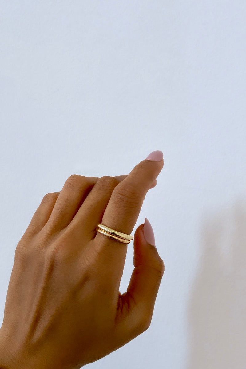 MILESTONE ROUND GOLD BAND 3MM