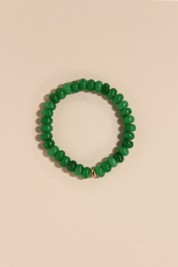 AMAZONIA 06 BEADED BRACELET -  GREEN