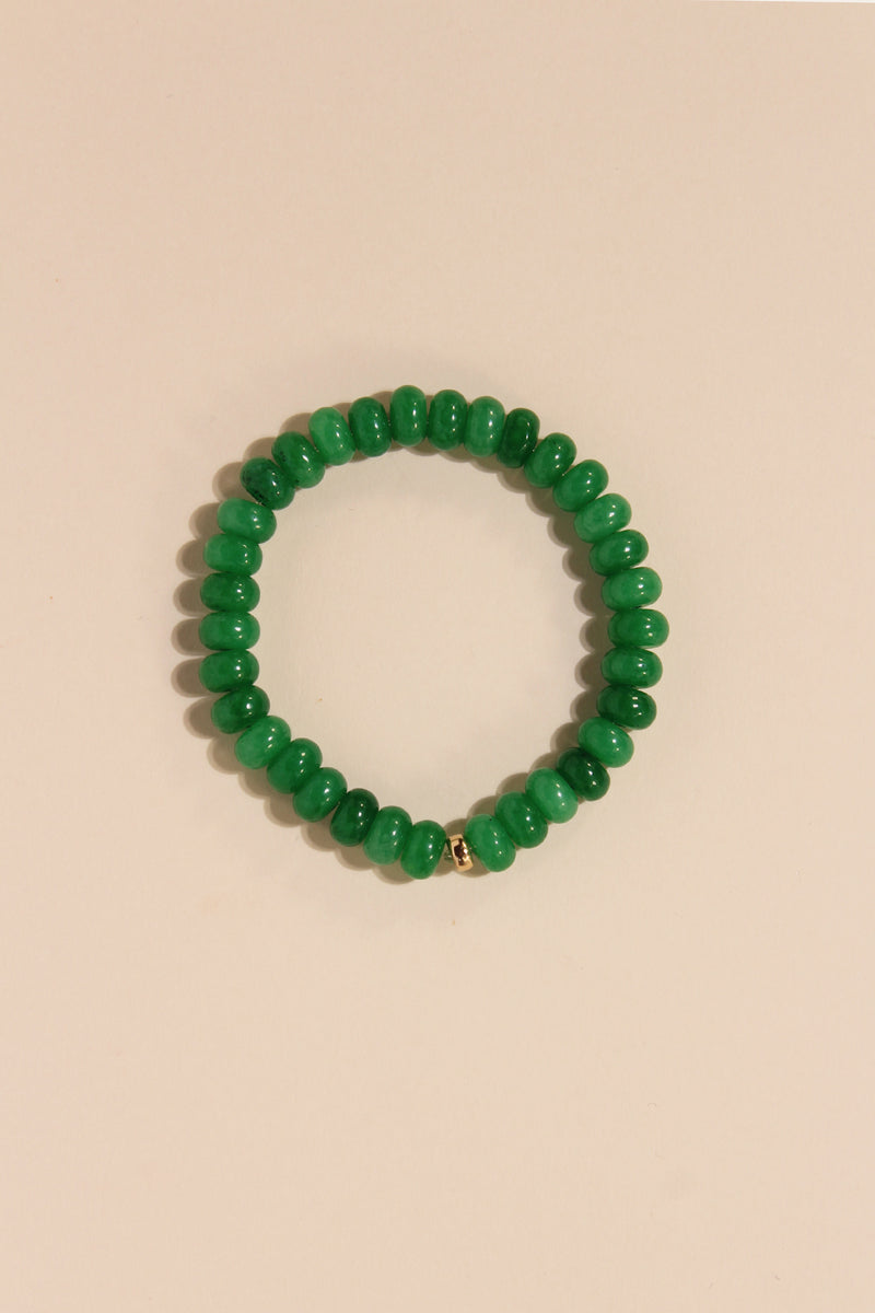 AMAZONIA 06 BEADED BRACELET -  GREEN