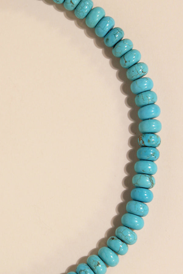 AMAZONIA 01 TURQUOISE BEAD NECKLACE