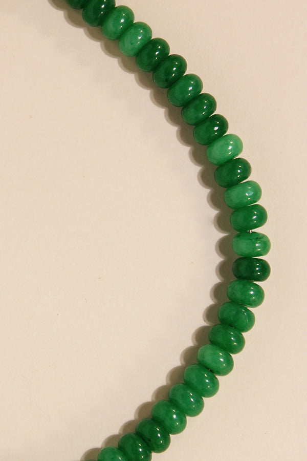 AMAZONIA 01 JADE BEAD NECKLACE