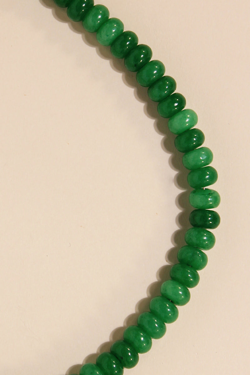 AMAZONIA 01 JADE BEAD NECKLACE