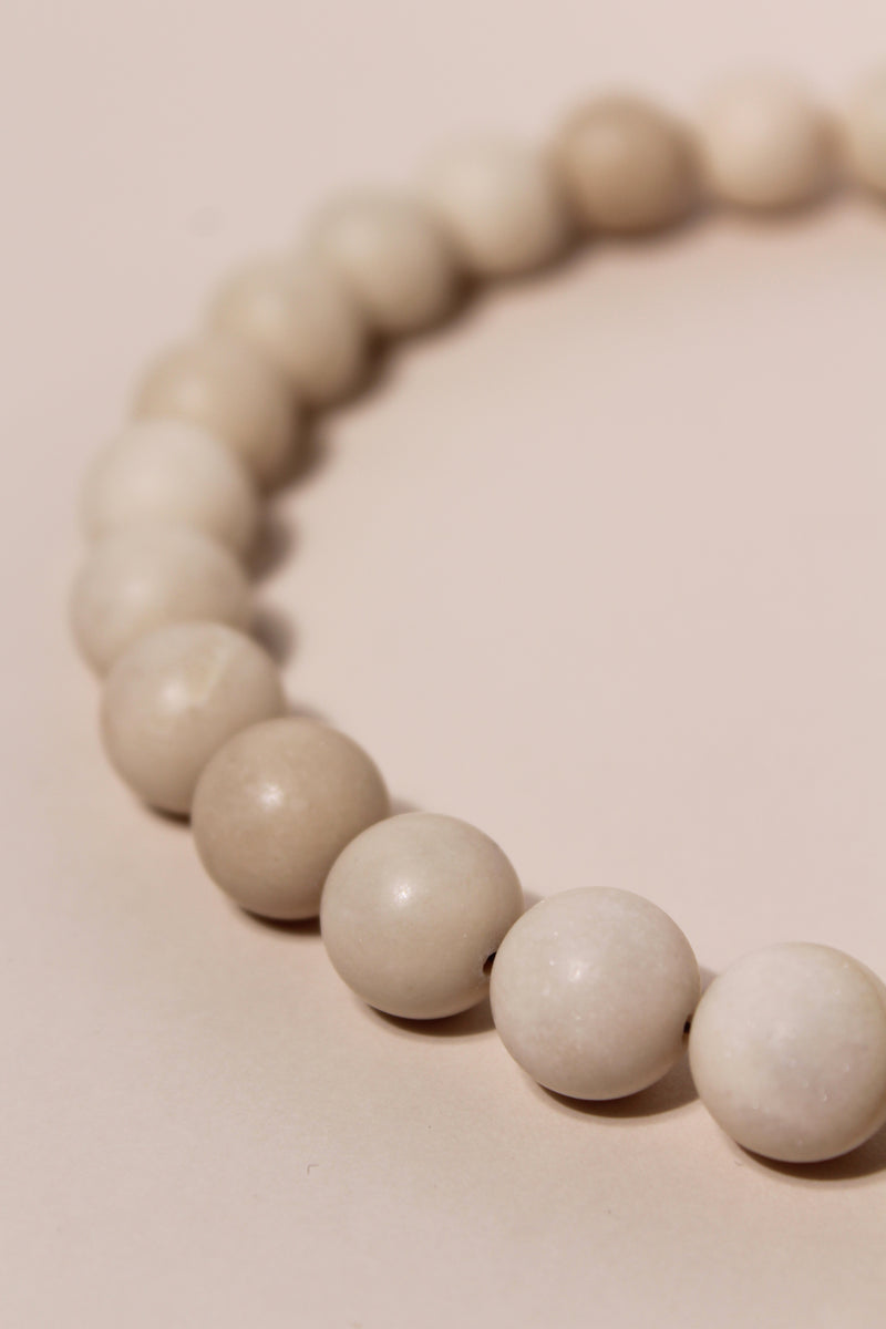 FORMENTERA CREMA JASPER BEADS