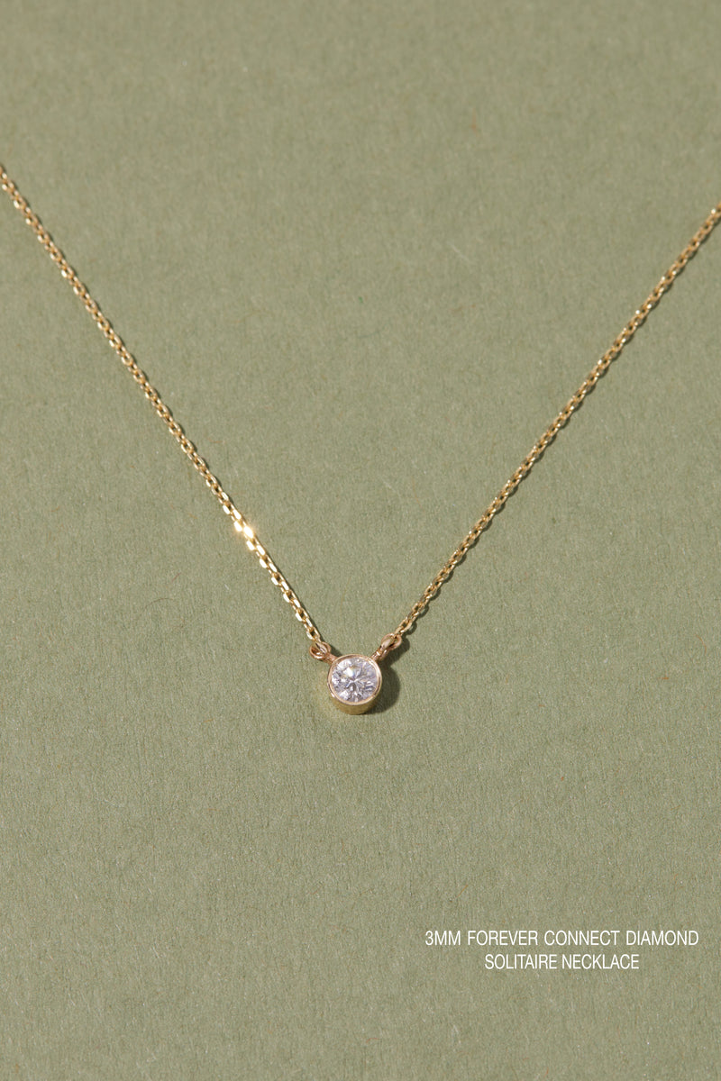 FOREVER CONNECT DIAMOND SOLITAIRE NECKLACE