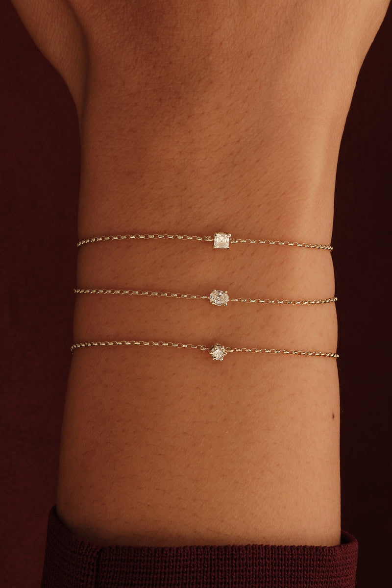 FACETS FOREVER ROUND DIAMOND BRACELET