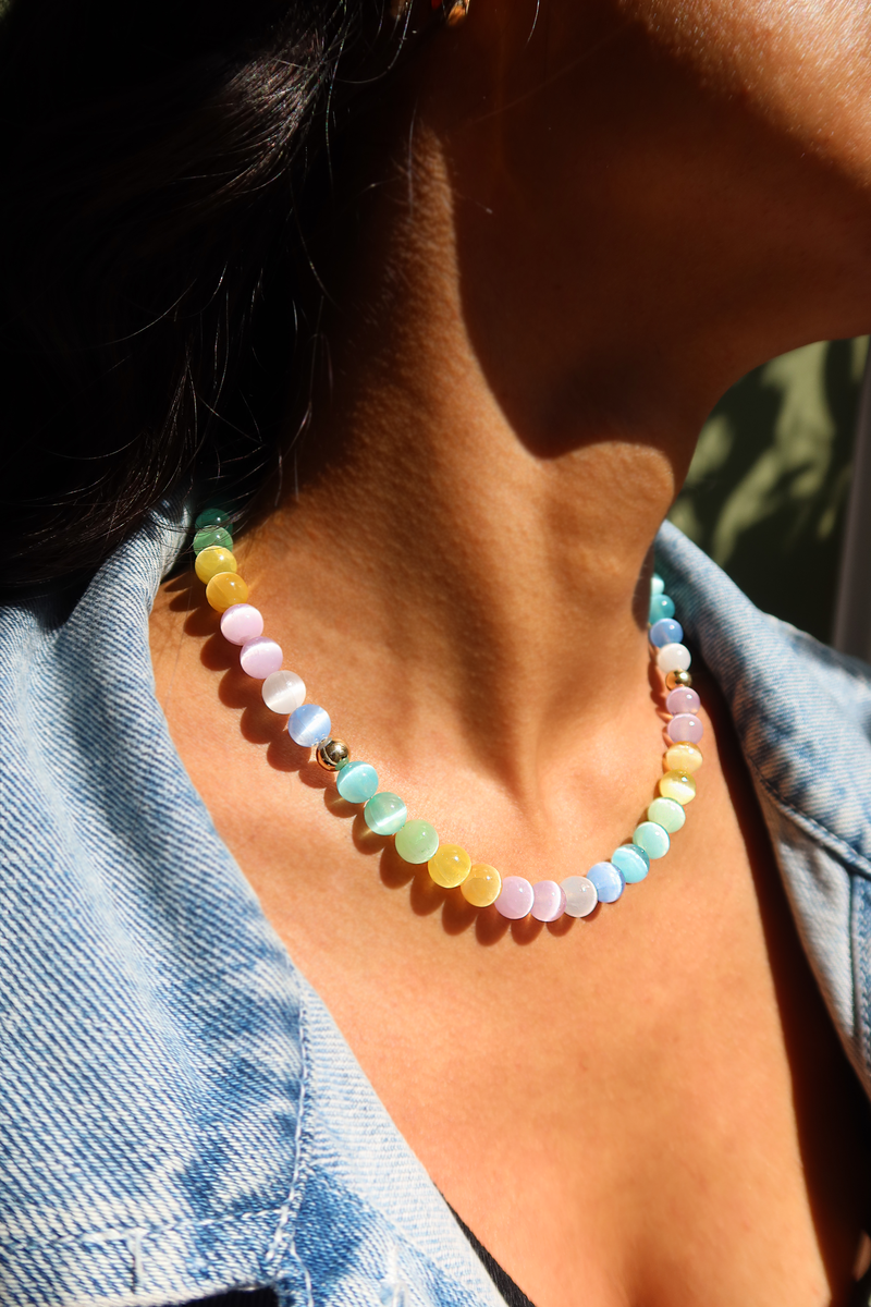 SAME DAY BONBONS BEADED NECKLACE