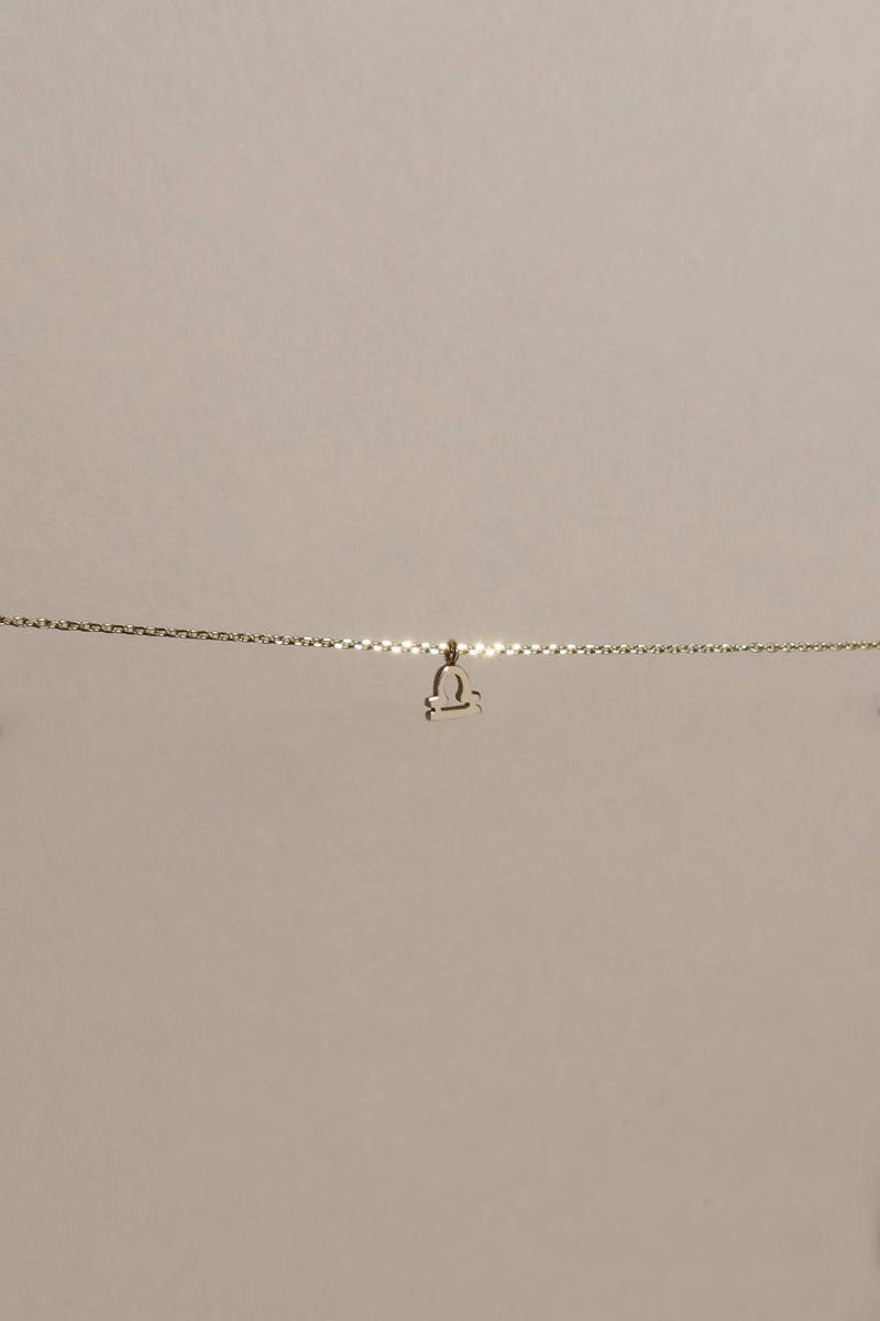 PETITE LIBRA ZODIAC  NECKLACE