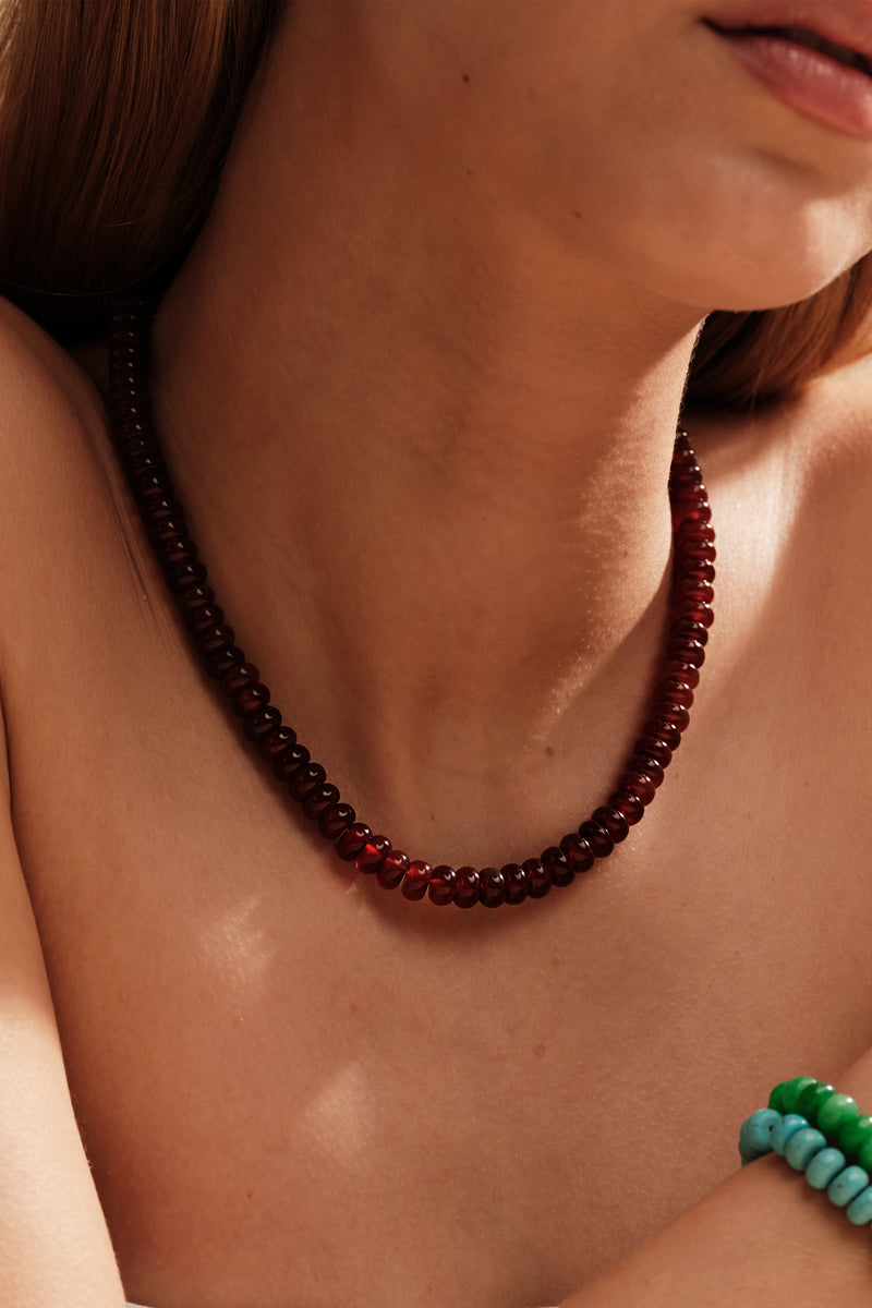 NOMAD 05 CARNELIAN BEADS