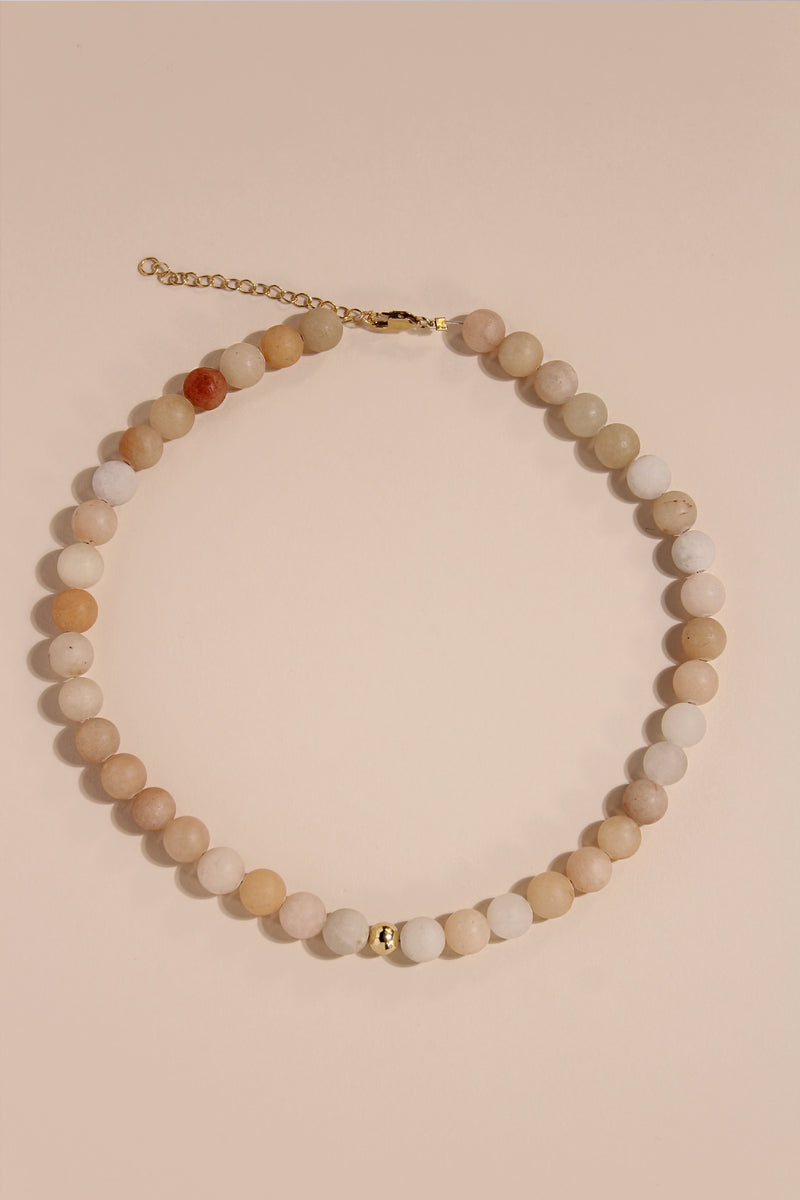 NOMAD 09 WHITE JADE BEADS