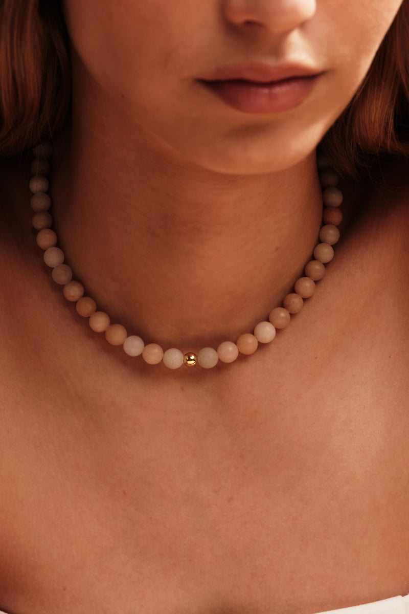 NOMAD 09 WHITE JADE BEADS