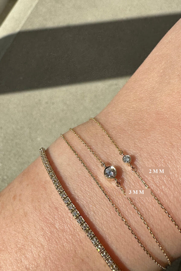 9CT FOREVER DIAMOND BRACELET