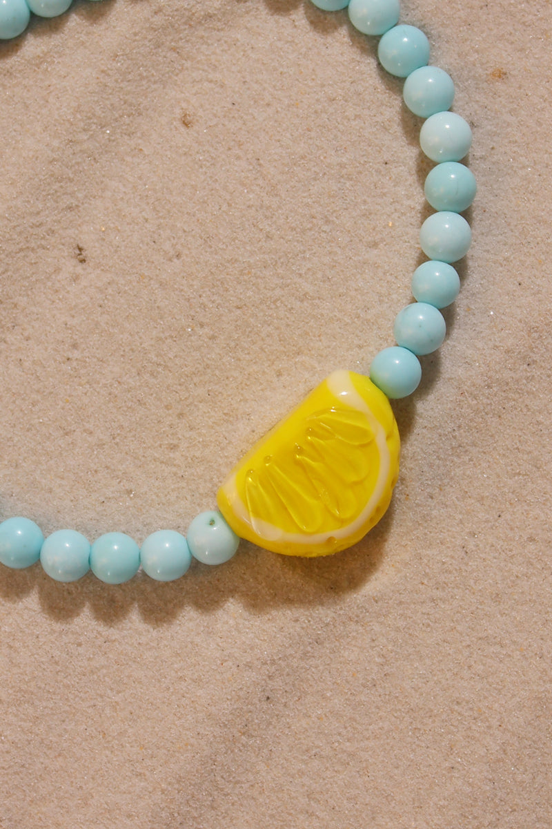 TUTTI FRUTTI  BEADED BRACELET - LUCIA THE LEMON