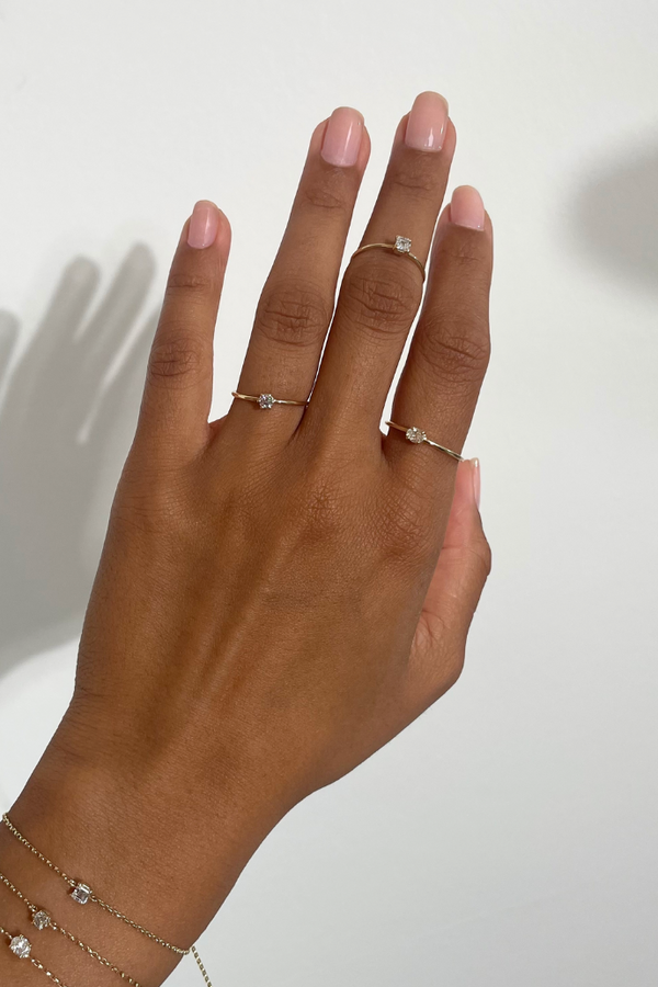 FACETS FOREVER ROUND DIAMOND RING