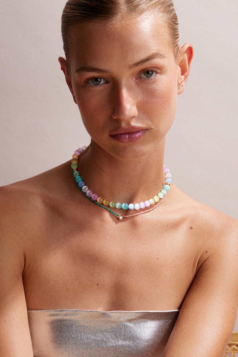 SAME DAY BONBONS BEADED NECKLACE
