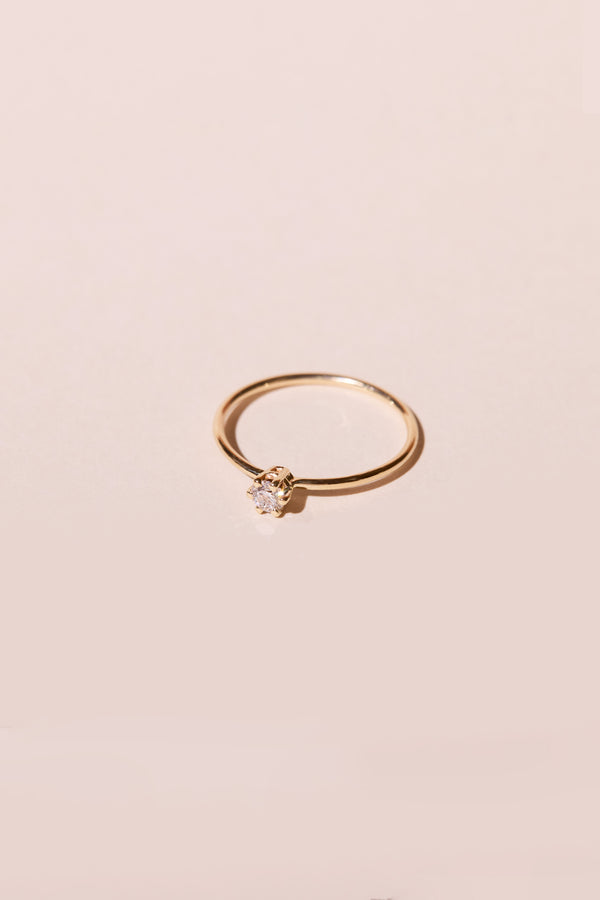 FACETS FOREVER ROUND DIAMOND RING