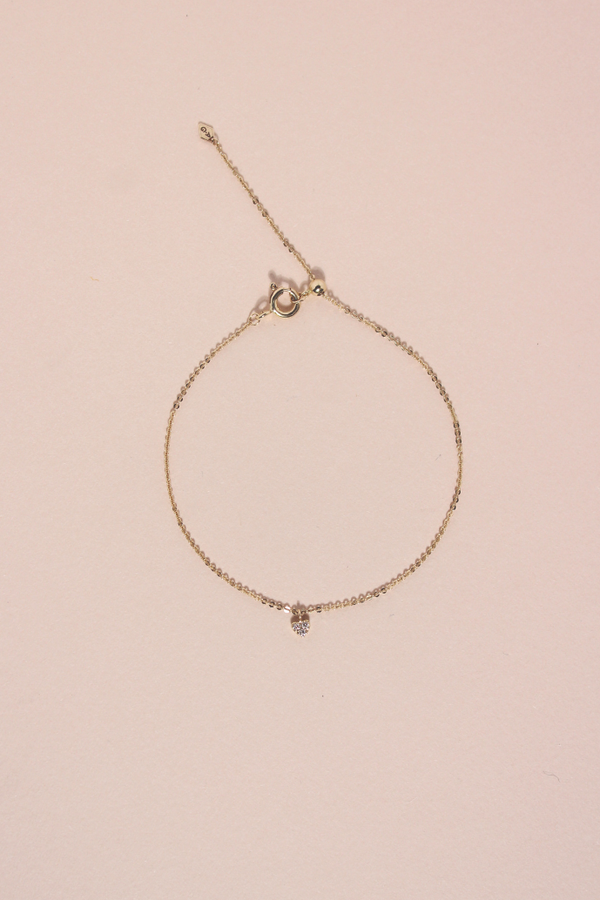 PETITE WISHES DIAMOND HEART BRACELET