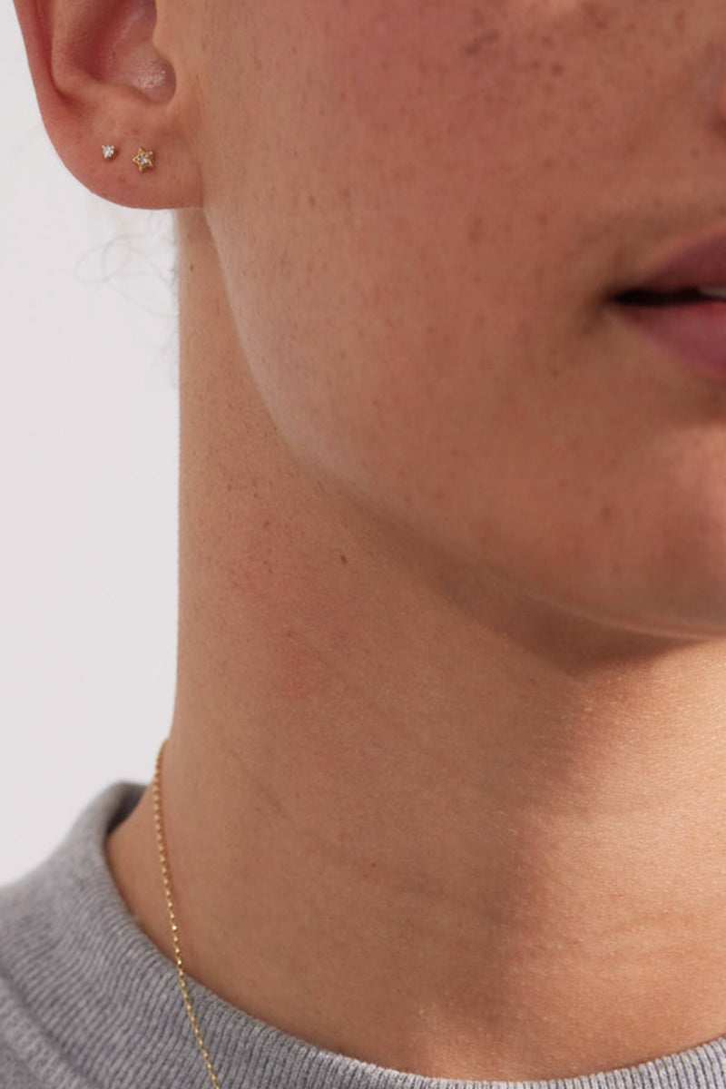 EXPRESS PETITE DIAMOND STAR EARRING